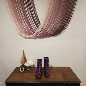 Miz Mooz - Gem Purple Leather Boots Sz 40 (US-9)